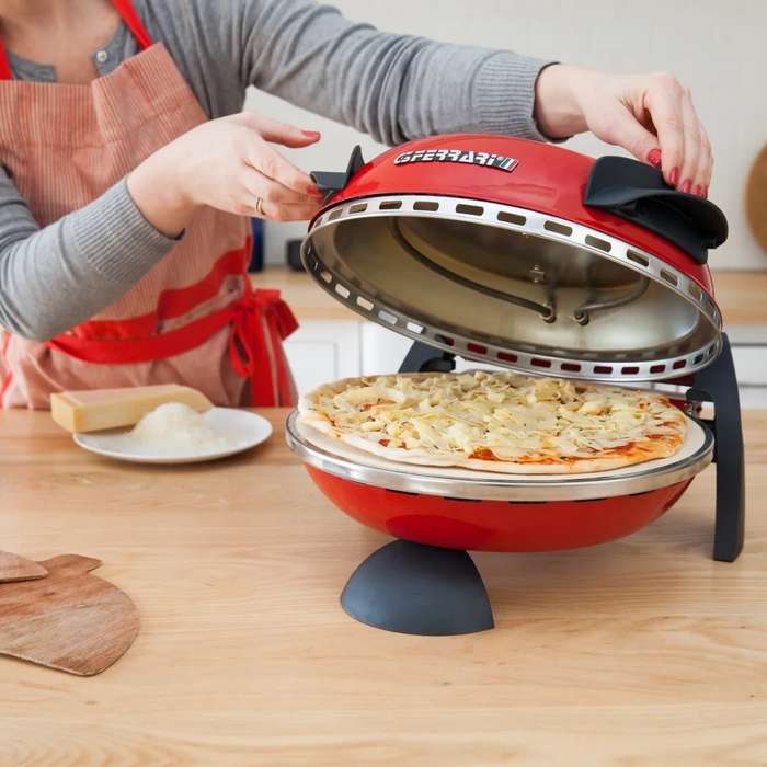 G3 Ferrari 5 Minute 1200W Electric Pizza Oven Black