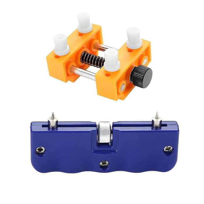 3-in-1 Watch Repair Kit - Back Case Opener / Wrench & Holder