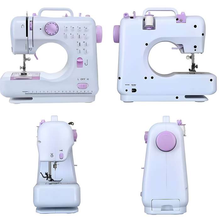Multi-Purpose Sewing Machine - 12 Built-in Stitch Patterns to Meet Various DIY Sewing Needs