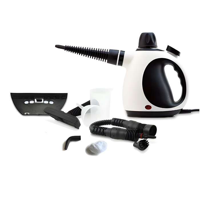 Pressurized Handheld Steam Cleaner (1050W) - Powerful Cleaning Made Easy / White