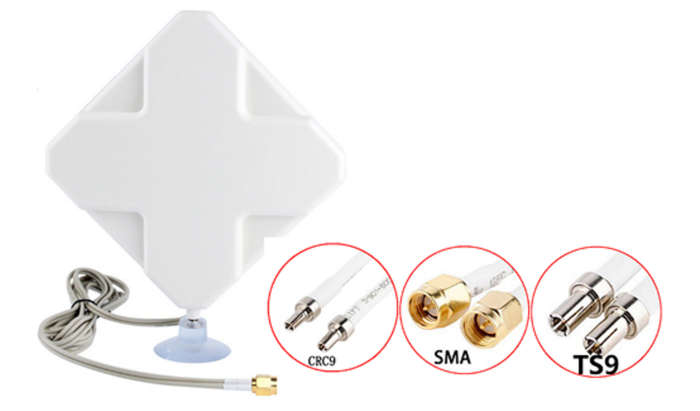 W435 High Gain 4G / 3G LTE Antenna Indoor Signal Amplifier with 12 dbi range