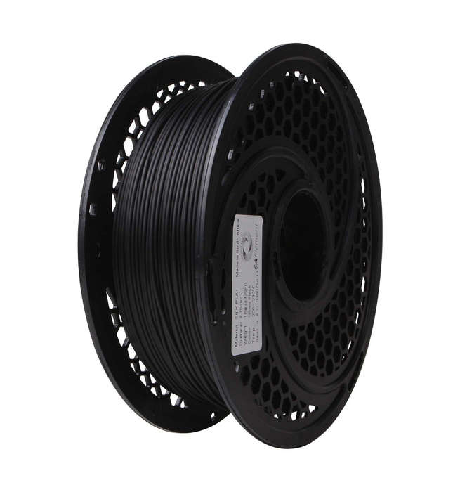 SA Filament Silk PLA Plus Gloss Black Filament 1kg 1.75mm