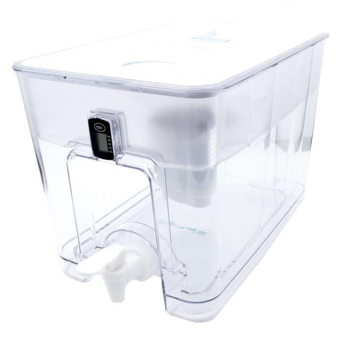 Countertop Water Filter Dispenser - 9.5L Tap Water Purifier with Advanced Carbon Block Filter- LE...