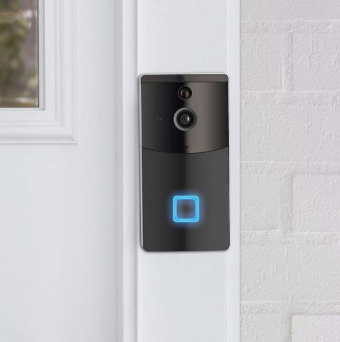 Tuya Wifi Doorbell with Alexa and Smart PIR Motion Detection 1080P Real-Time Two-Way Talk smart d...