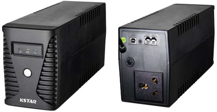 KSTAR 600VA LINE INTERACTIVE UPS W/USB - KSTAR
