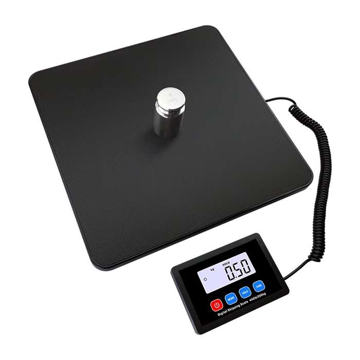 Countertop Digital Shipping Scale with Hold/Tare - Auto-Off Functions - 3 Units of Measure