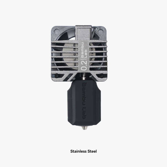 Bambu Lab Complete Hotend 0.2mm Stainless Steel