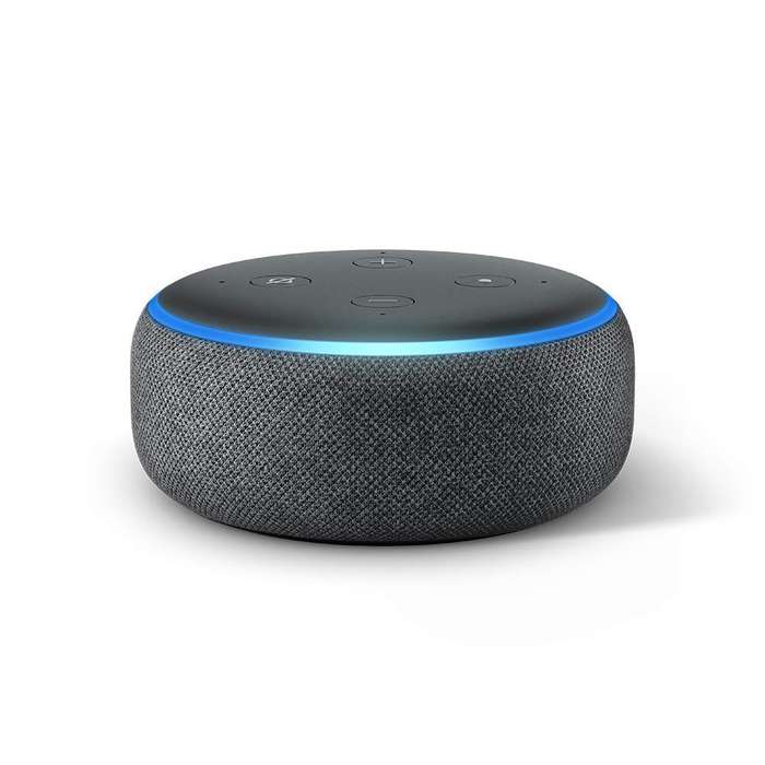 BACKORDER - Amazon Echo Dot Smart Speaker (3rd Generation) - Charcoal