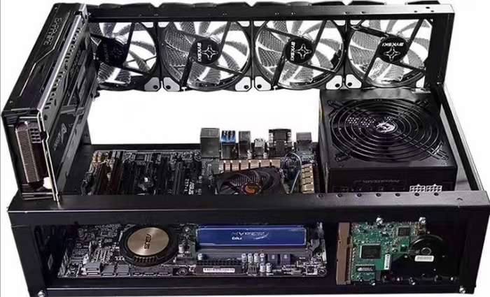 Mining Case Rig Frame (up to 6/8 GPU) for ETH/ETC/ZEC/BTC/Bitcoin/Ethereum/Dogecoin