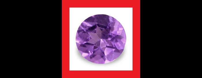 AMETHYST - FINE PURPLE ROUND FACET - 2.14cts