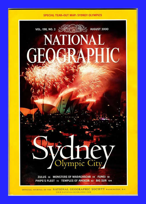 NATIONAL GEOGRAPHIC MAGAZINE - AUGUST 2000