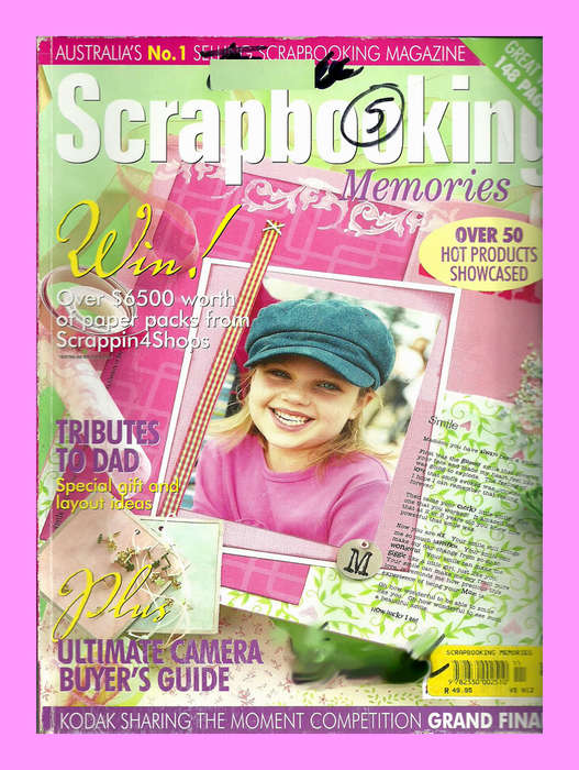 MAGAZINE  -  SCRAPBOOKING MEMORIES VOL 5 NO 12  [CONDITION VERY GOOD]