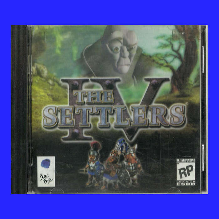 PC CD ROM - THE SETTLERS IV