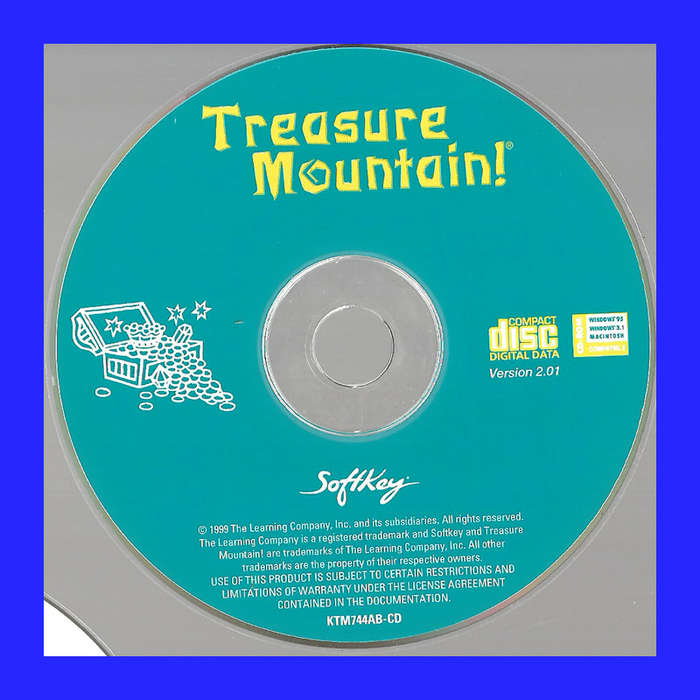 PC CD ROM - TREASURE MOUNTAIN [DISC ONLY]