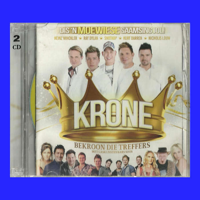 MUSIC CD - KRONE - BEKROONDE TREFFERS  (CONDITION - AS NEW)