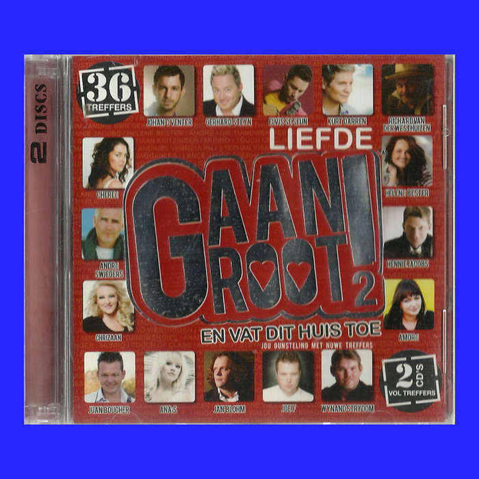 MUSIC CD - LIEFDE GAAN GROOT 2 (CONDITION  - NEW)
