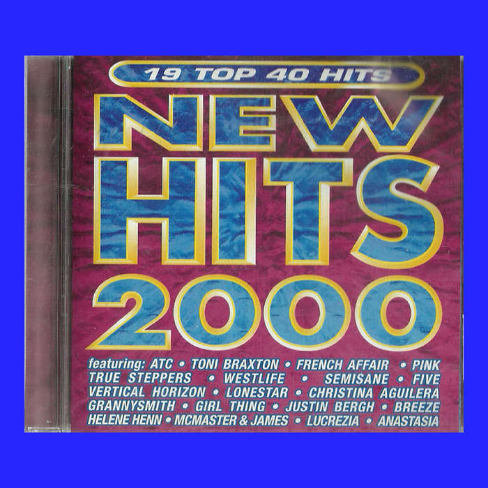 MUSIC CD  - NEW HITS 2000 - 19 TOP 40 HITS (CONDITION - EXCELLENT)