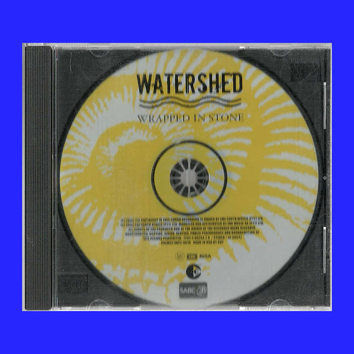 MUSIC CD  - WATERSHED - WRAPPED IN STONE (DISC ONLY - IN A CLEAN NEW CD CASE))