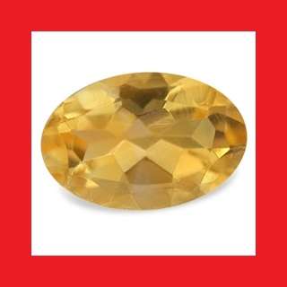 Citrine [Brazil] - Faceted Oval Shape - 0.35cts