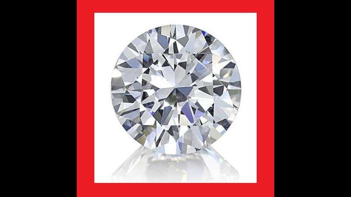 CUBIC ZIRCONIUM - AAA DIAMOND WHITE ROUND FACET - 2.32cts