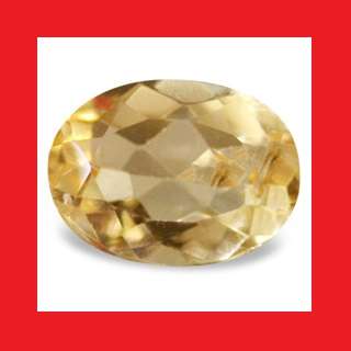 CUBIC ZIRCONIUM - CHAMPAGNE OVAL FACET - 3.08cts