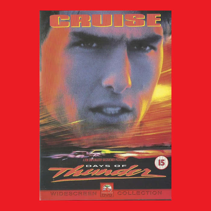 DVD - DAYS OF THUNDER -  REGION 2 EDITION
