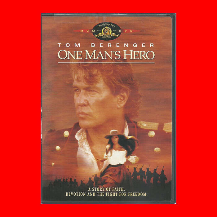 SALE! VERY RARE DVD  - ONE MAN`S HERO - REGION 1 EDITION (CONDITION NEW)