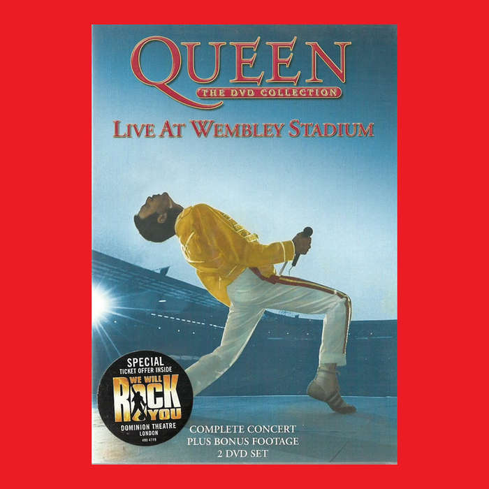 Queen Live at Wembley Stadium DVD - Region 2 Edition