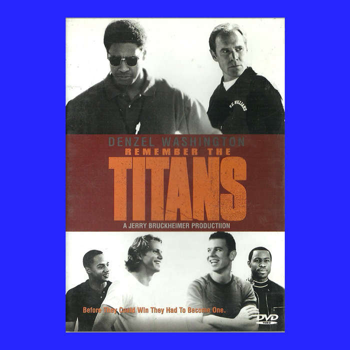 DVD - REMEMBER THE TITANS - REGION 2 (NEW)