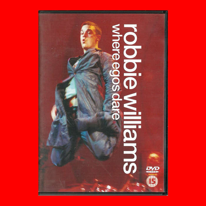 DVD  -  ROBBIE WILLIAMS - WHERE EGOS DARE [PAL]
