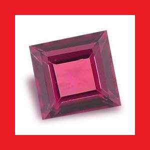 Garnet [Rhodolite] - Faceted Square Shape - 0.41cts