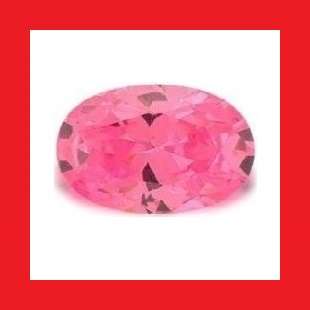 SAPPHIRE [Created] - Luscious Pink Faceted Oval Shape - 0.60cts
