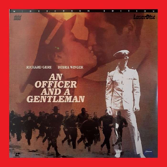 LASERDISC - AN OFFICER AND A GENTLEMAN [WIDESCREEN EDITION]
