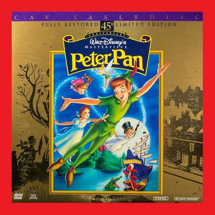 LASERDISC - PETER PAN [45TH ANNIVERSARY LIMITED EDITION]