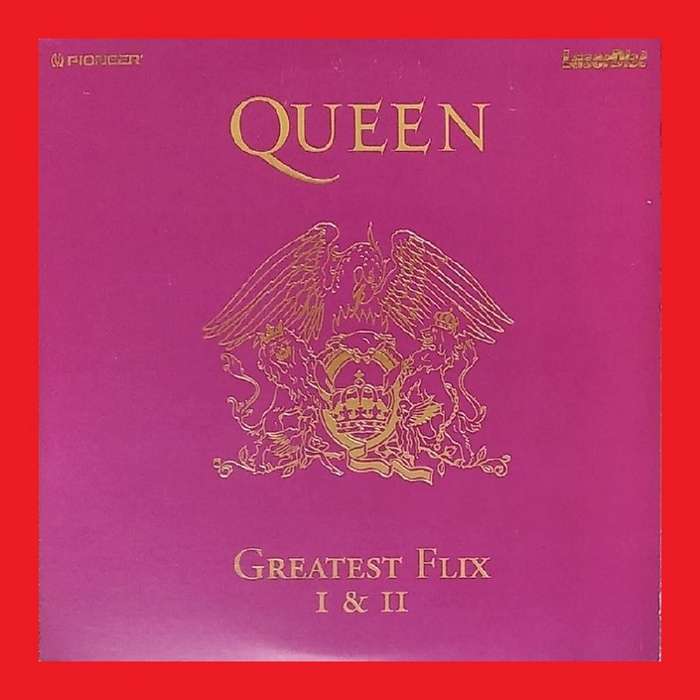 LaserDisc - Queen Greatest Flix I and II [RARE]