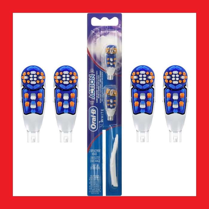 Oral-B 3D White Replacement Heads Pack Of 2