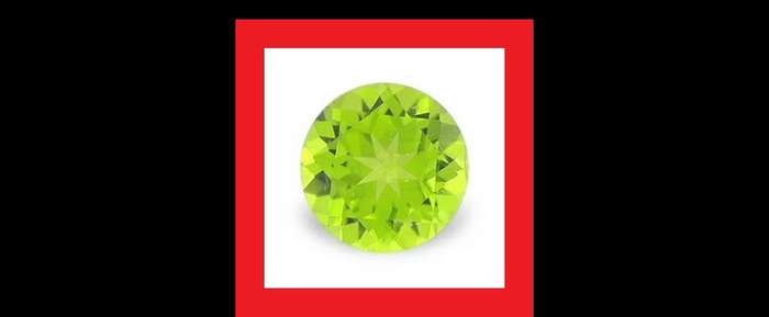 PERIDOT [Myanmar] - NICE GREEN ROUND FACET - 0.32cts