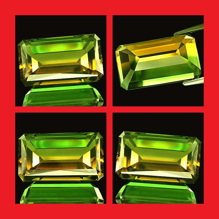 Quartz [Brazil] - Faceted Rectangle Shape - 13.75cts