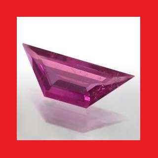 TOURMALINE - PURPLE RED FANCY FACET - 0.93cts