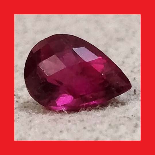 Tourmaline [Africa] - Faceted Pear Shape - 0.71cts