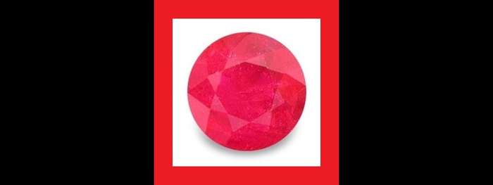 RUBY (NATURAL MYANMAR) - Top Pigeon Blood Red Round Facet - 0.270cts