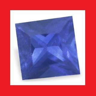 SAPPHIRE (NATURAL PAILIN) - BEST BLUE PRINCESS FACET - 0.13cts
