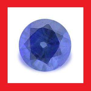 Sapphire (Natural Ceylon) - Cornflower Blue Diamond Cut Round Facet - 0.185cts