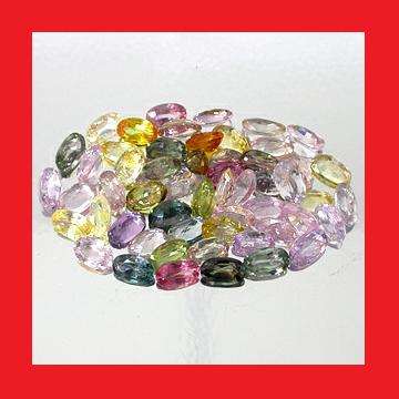 Sapphire (Natural Africa) - Fancy Colour Oval Facet - 0.27cts