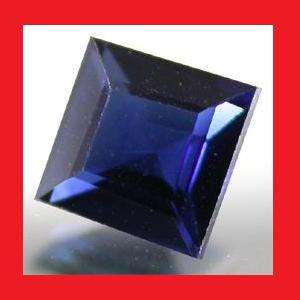 Sapphire (Natural Cambodia) - Top Blue Square Facet - 0.29cts