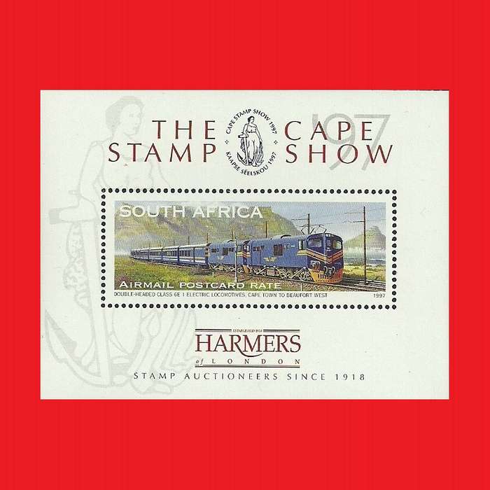 The Cape Stamp Show 1997 Mini Sheet SACC 1066 1997/10/08