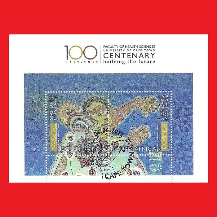 Centenary Of Health Sciences At U.C.T. Mini Sheet SACC 2225 2012/06/06