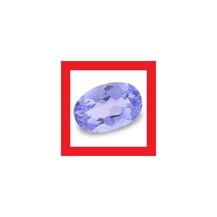 TANZANITE - VIOLET BLUE OVAL CUT - 0.295cts