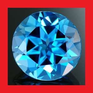 TOPAZ - SWISS BLUE ROUND FACET - 3.51cts