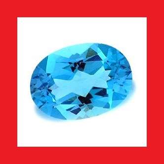 Topaz - Faceted Oval Shape - 9.215cts